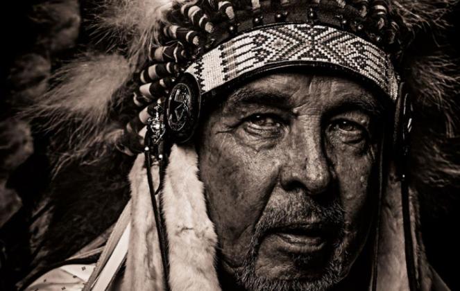 El Reno native Harvey Pratt is a Cheyenne peace chief known as White Thunder. Photo / Provided
